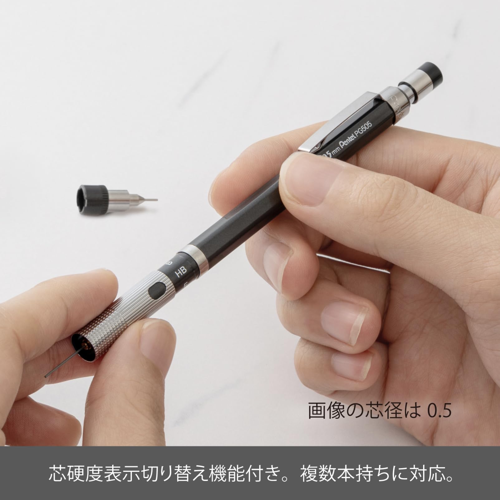 Amazon.co.jp: ぺんてる シャープペン グラフレット PG503-ED 0.3mm
